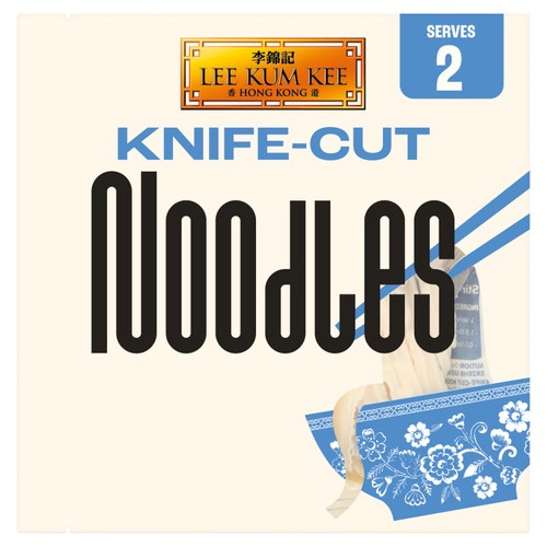 Lee Kum Kee Knife-Cut Noodles (2 portion) 180g (Pack of 3)