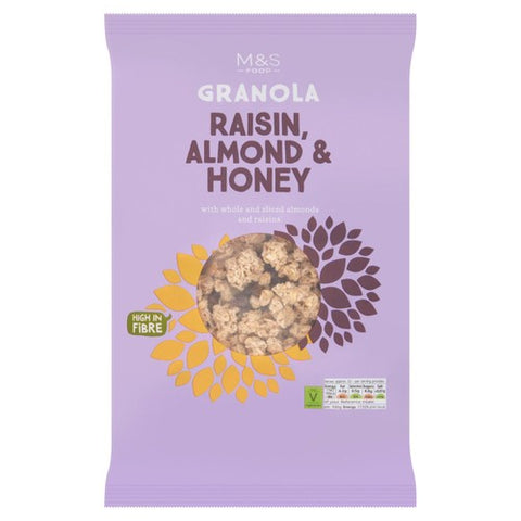 M&S Raisin Almond & Honey Granola 1kg (Pack of 3)