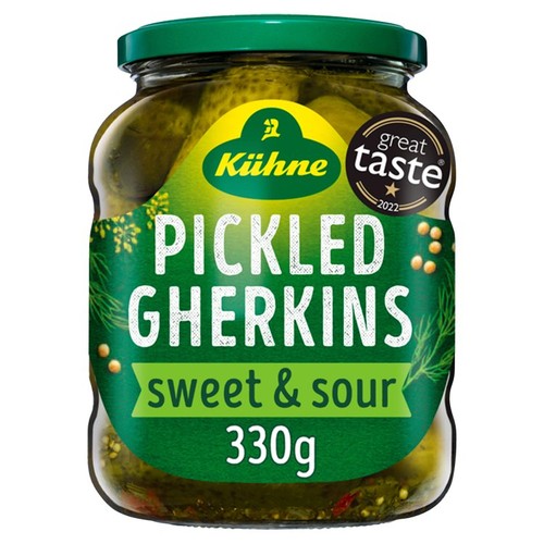 Kuhne Gherkins 330g (Pack of 2)