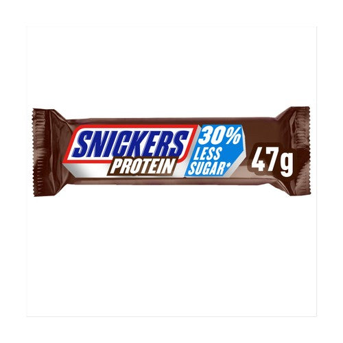 Snickers Protein Peanut & Caramel Milk Chocolate Bar 47g (Pack of 3)