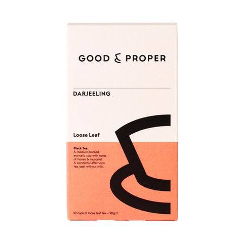 Good & Proper Tea - Loose Leaf Darjeeling Tea 90g (Pack of 2)