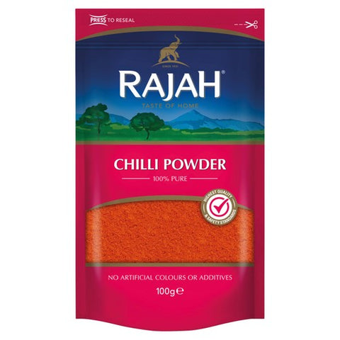 Rajah Spices Ground Chili Powder 100g (Pack of 2)