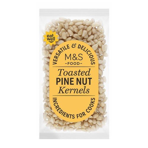 M&S Toasted Pine Nut Kernels 100g (Pack of 3)
