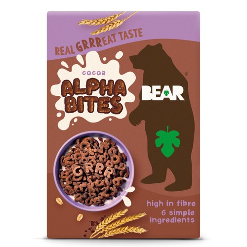 BEAR Alphabites Cocoa Cereal 350g (Pack of 3)