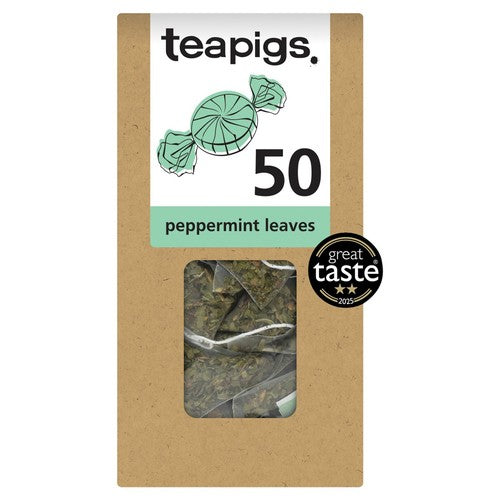 Teapigs Peppermint Leaves Tea Bags 50's (Pack of 2)