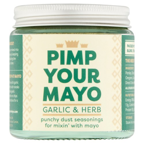 Pimp Your Mayo Garlic & Herb Seasoning Blend 50g (Pack of 2)