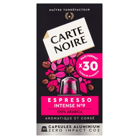 Carte Noire Intense Nespresso Capsules, 30 pods pack (Pack 3)