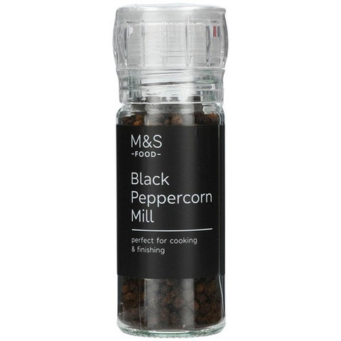 Cook With M&S Black Peppercorn Mill 50g (Pack of 2)