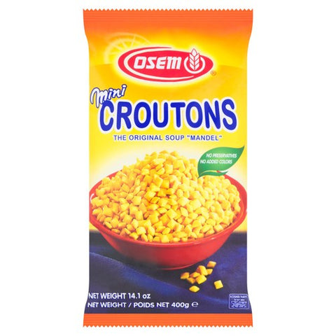 Osem Mini Croutons Bag 400g (Pack of 3)