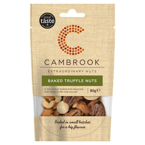 Cambrook Baked Truffle Nuts 80g (Pack of 3)