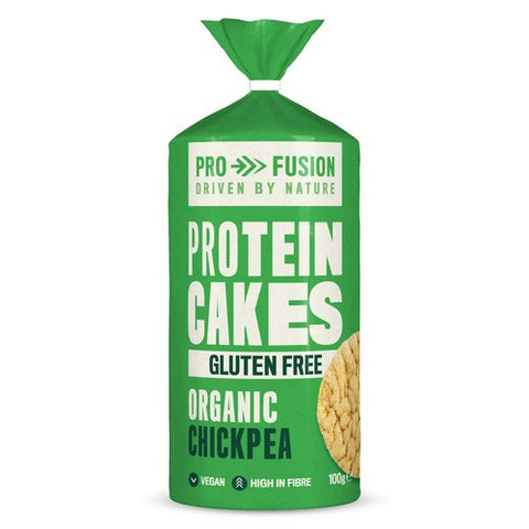Profusion Organic Protein Chickpea Cakes Organic 100g (Pack of 2)