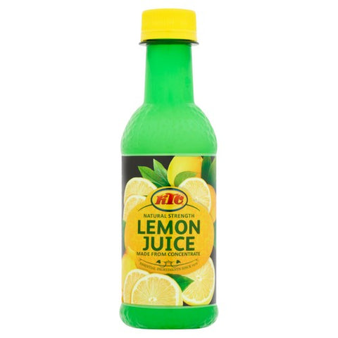 KTC Lemon Juice 250ml (Pack of 3)
