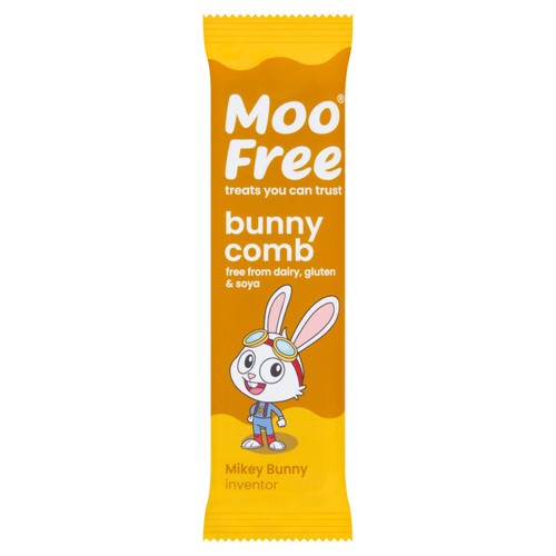 Moo Free Mini Bar Bunnycomb 20g (Pack of 3)