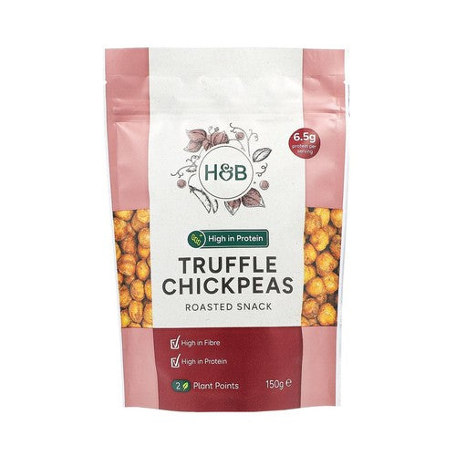 Holland & Barrett High Protein Truffle Chickpeas 150g (Pack of 3)