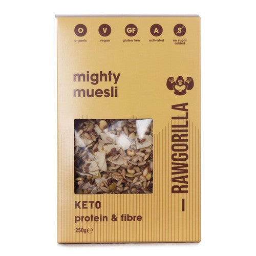 Raw Gorilla Mighty Muesli Keto 250g (Pack of 3)