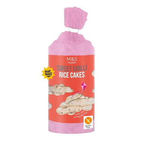 M&S Sweet Chilli Rice Cakes 133g (Pack of 3)