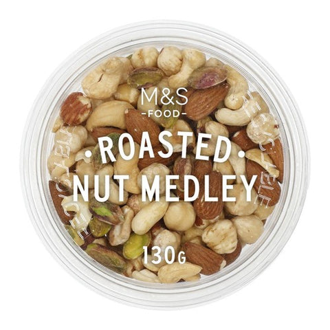 M&S Roasted Nut Medley 130g (Pack of 3)