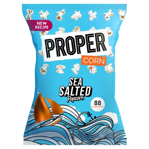 Propercorn Sea Salted 70g (Pack of 6)