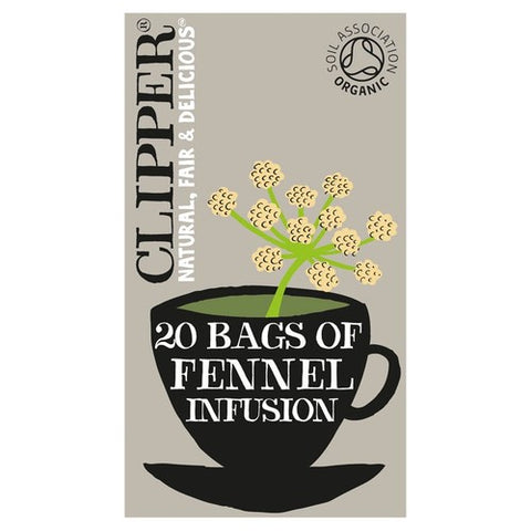 Clipper Organic Fennel Tea Bags 20's (Pack of 3)