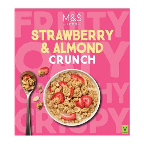 M&S Strawberry & Almond Crunch 500g (Pack of 3)