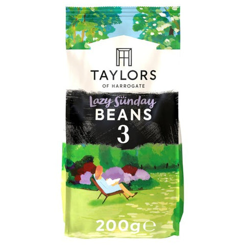 Taylors Lazy Sunday Coffee Beans 200g (Pack of 2)