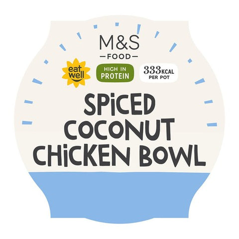 M&S Count On Us Coconut Chicken Bowl 300g (Pack of 2)