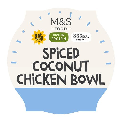 M&S Count On Us Coconut Chicken Bowl 300g (Pack of 2)