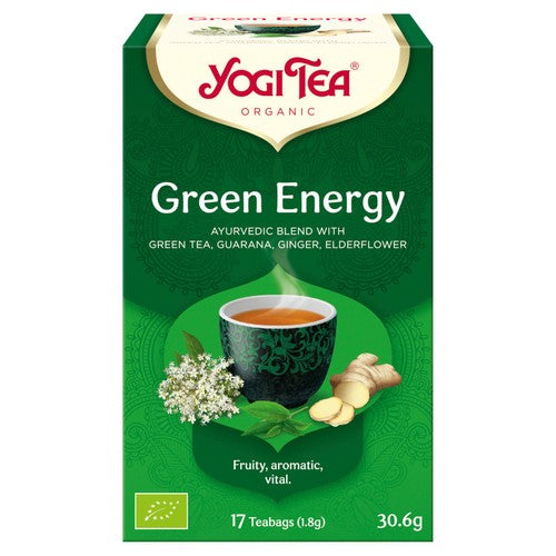 Yogi Tea Organic Green Energy Tea Bags 17's (Pack of 3)
