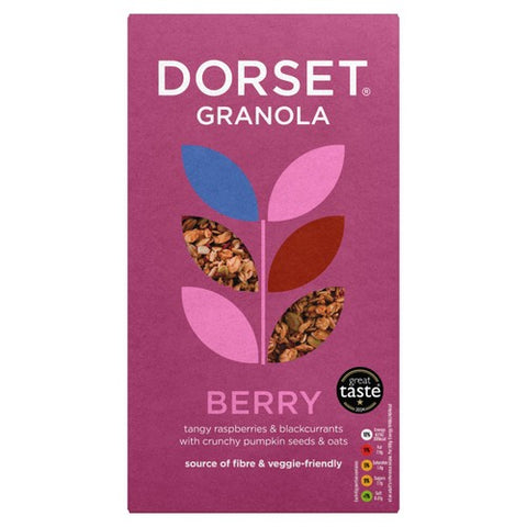 Dorset Cereals Berry Granola Breakfast Cereal 450g (Pack of 3)