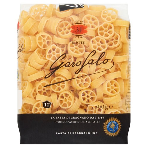 Garofalo Ruote Pasta 500g (Pack of 3)