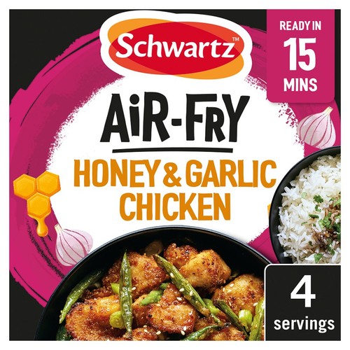 Schwartz Air Fry Honey & Garlic Recipe Mix 30g (Pack of 2)