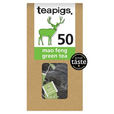 Teapigs Mao Feng Green Tea Bags 50's (Pack of 2)