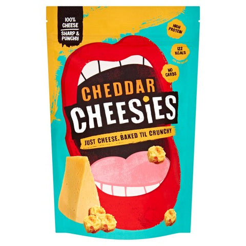 Cheesies Cheddar Crunchy Popped Cheese 60g (Pack of 6)