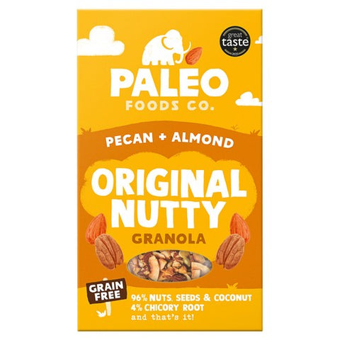The Paleo Foods Co Pecan & Almond Grain-Free Granola 285g (Pack of 3)
