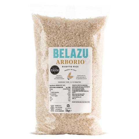 Belazu Arborio Risotto Rice 1kg (Pack of 3)