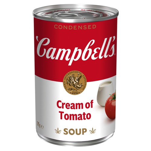Campbell's Cream Of Tomato Condensed Soup 295g (Pack of 2)