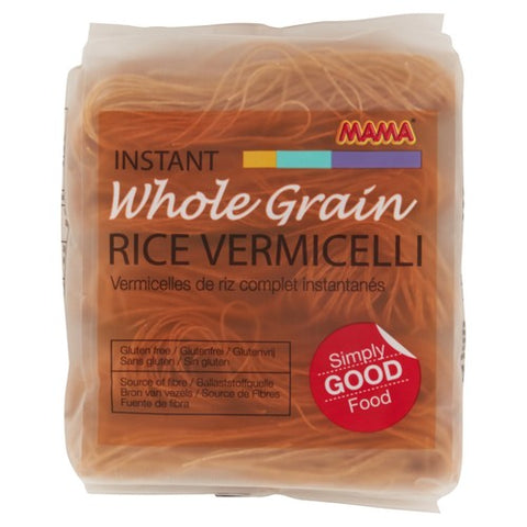 MAMA Instant Wholegrain Rice Vermicelli Noodles 225g (Pack of 3)