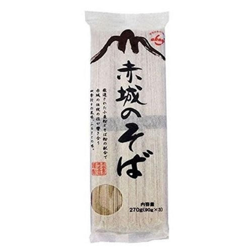 Akagi Joshu Soba Noodles 270g (Pack of 3)