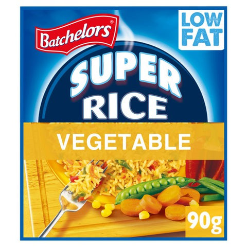 Batchelors Super Rice Golden Vegetable Flavour Packet Rice 90g (Pack of 3)