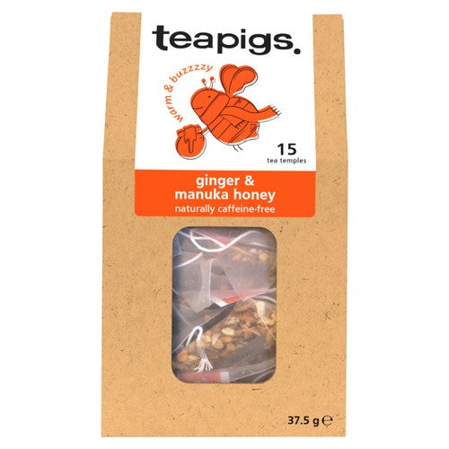Teapigs Ginger and Manuka Honey 15's (Pack of 3)
