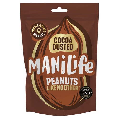 ManiLife Cocoa Dusted Peanuts 75g (Pack of 3)