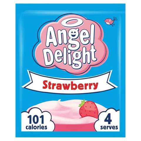 Angel Delight Strawberry Instant Dessert Mix 59g (Pack of 3)