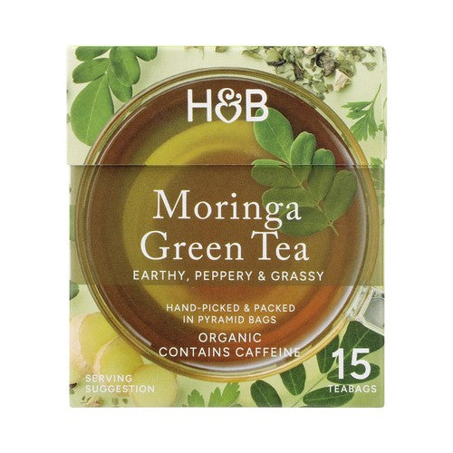 Holland & Barrett Moringa Green Tea 15's (Pack of 3)