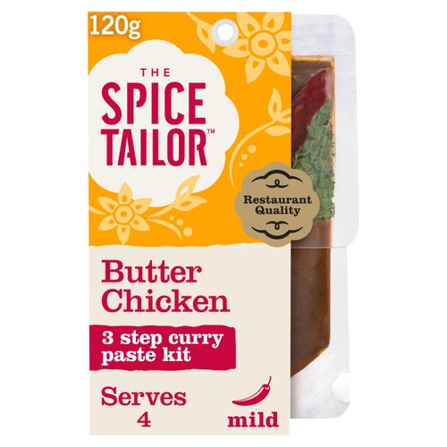 The Spice Tailor Butter Chicken Curry Paste Kit 120g (Pack of 2)