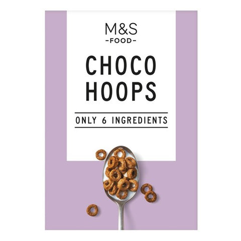 M&S Only 6 Ingredients Choco Hoops 300g (Pack of 3)