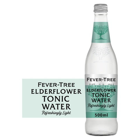 Fever-Tree Light Elderflower Tonic 500ml (Pack of 6)