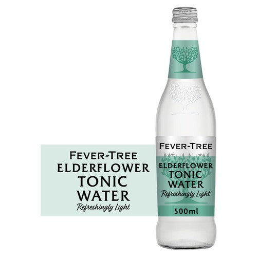 Fever-Tree Light Elderflower Tonic 500ml (Pack of 6)