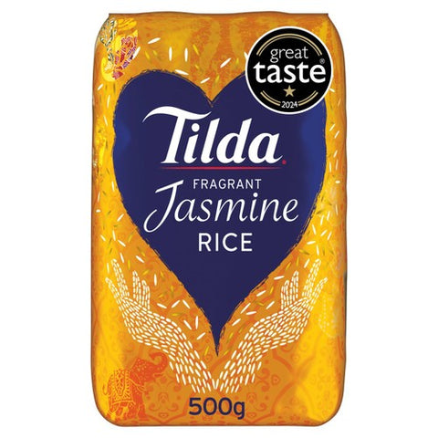 Tilda Fragrant Jasmine Rice 500g (Pack of 3)