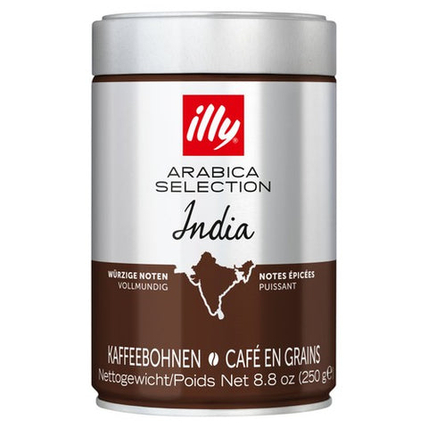 illy Monoarabica India Beans 250g (Pack of 2)