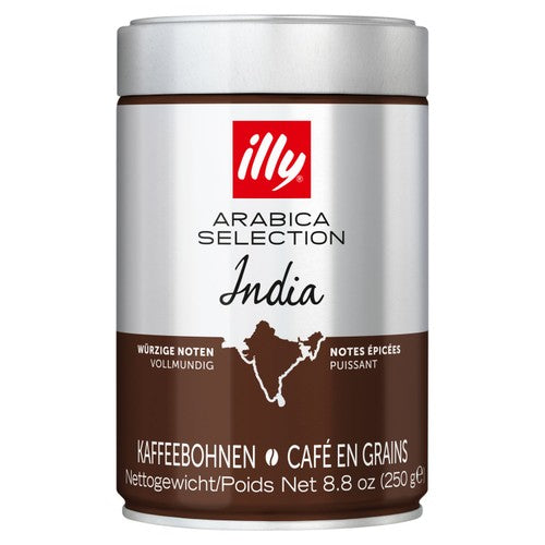 illy Monoarabica India Beans 250g (Pack of 2)